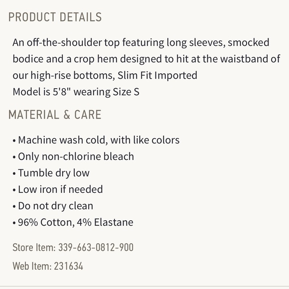 New Hollister crop top - Picture 5 of 8